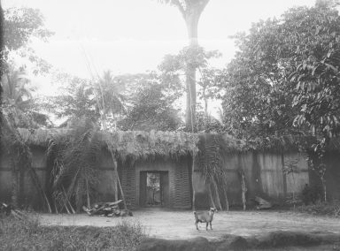 An_Igbo_compound_entrance,_in_or_near_Önïcha._Photographed_by_Herbert_Wimberley,_c._1903-18._Cambridge_University_Library